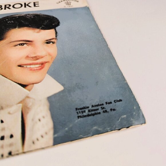 Frankie Avalon 7" Vinyl 45 Record Venus/I'm Broke 1959 - Picture 10 of 13